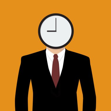 İşadamı kafasını bir saat olduğunu