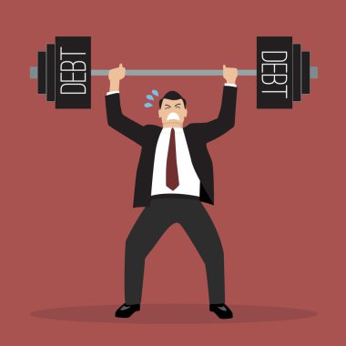 işadamı ağır borç kaldırma