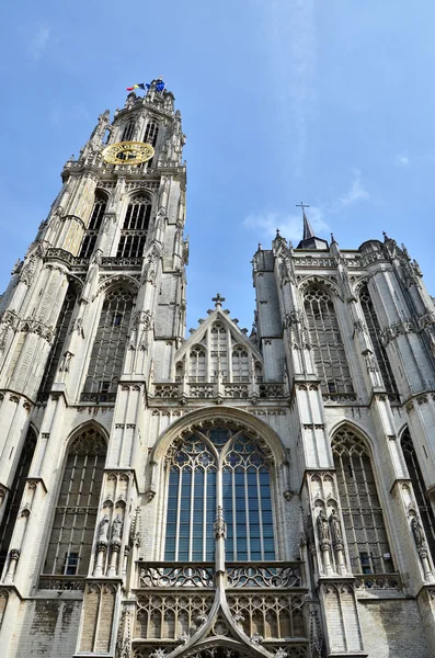 Cathedral of Our Lady, Landmark in Antwerp — Stock Photo, Image