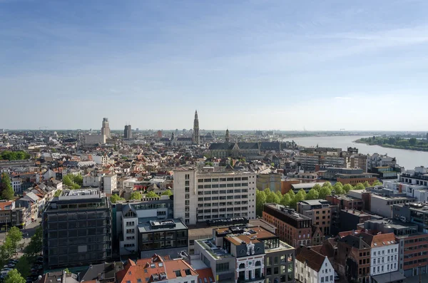 Veduta aerea di Anversa, Belgio . — Foto Stock