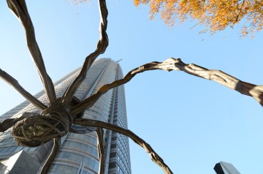 Spider statue, The Symbol of Roppongi Hills in Tokyo clipart