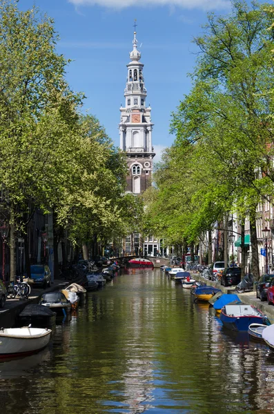 Zuiderkerk (Chiesa del Sud) ad Amsterdam — Foto Stock