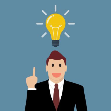 Yeni bir fikir düşünce işadamı