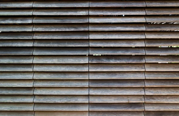Fasády dřevěné louvre — Stock fotografie