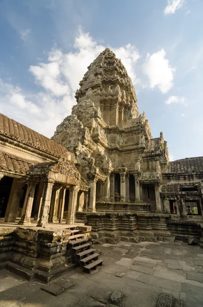 Merkez Kule Angkor Wat içinde Siem biçmek — Stok fotoğraf