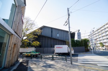 Tokyo, Japan - November 24, 2013: People visit Nezu Museum in Tokyo, Japan.