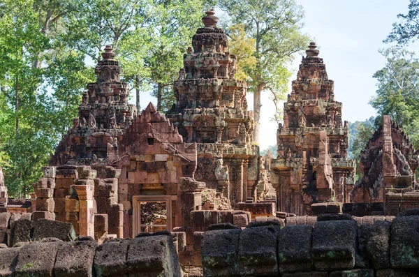 Banteay Srei Tapınağı, Siem Reap, Kamboçya — Stok fotoğraf