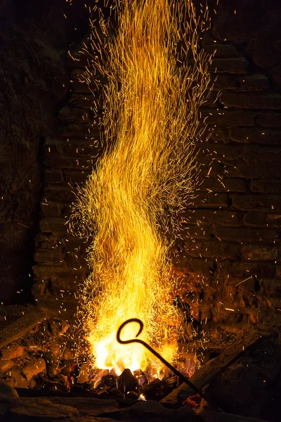 Eski demircinin forge