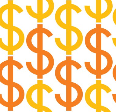 Doları sorunsuz doku sarı kalın