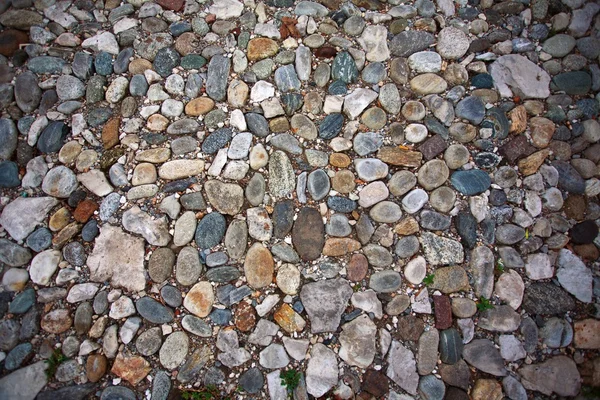 Pedra velha estrada rocha fundo — Fotografia de Stock