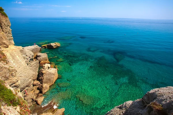 Liguriska havet, Ligurien, Italien — Stockfoto