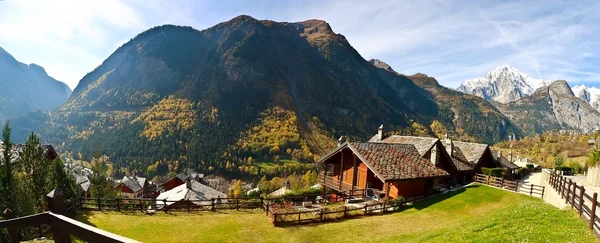 Courmayeur Mont Blanc Włochy — Zdjęcie stockowe