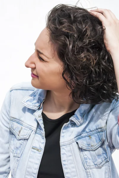 Portrait of Beautiful Young Woman — Stock Photo, Image