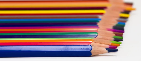 Colored pencils isolated — Stock Photo, Image