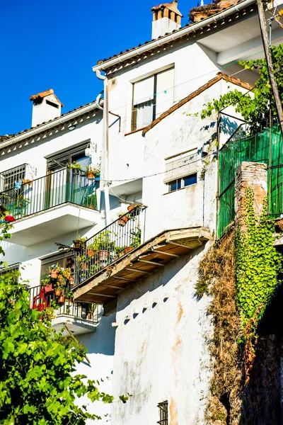 Aldeia Andaluzia Espanha Hora Verão — Fotografia de Stock