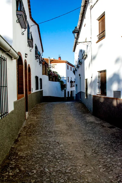 Andalusien Dorf Spanien Sommerzeit — Stockfoto