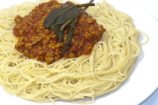 Spaghetti Bolognese — Stockfoto