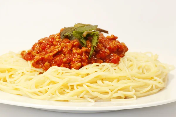 Spaghetti bolognais — Photo