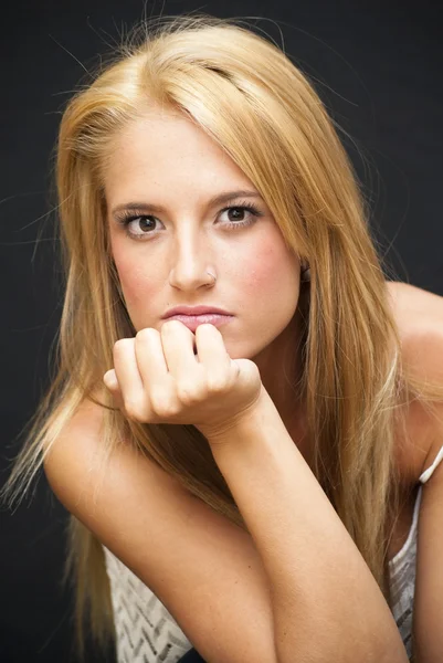 Beautiful  Blonde Woman — Stock Photo, Image