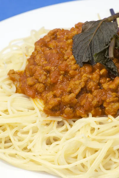 Spaghetti bolognais — Photo