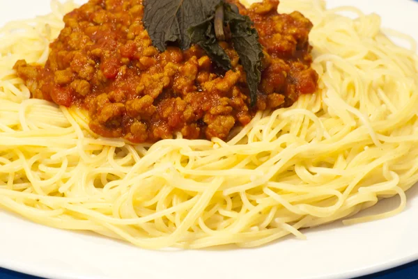 Spaghetti bolognais — Photo