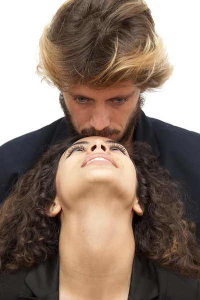 Hermoso retrato de una pareja amorosa —  Fotos de Stock