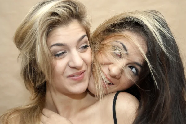 Two Beautiful  Woman — Stock Photo, Image