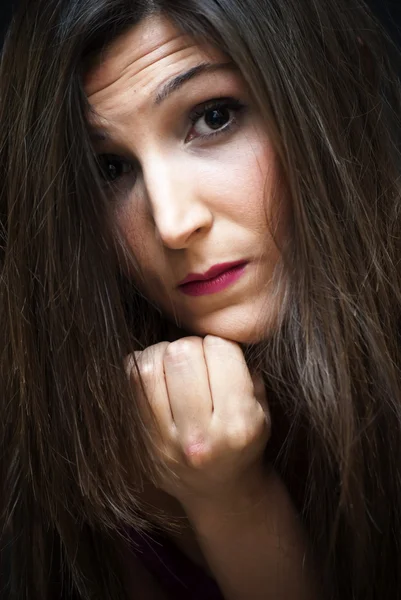 Mooie vrouw. — Stockfoto