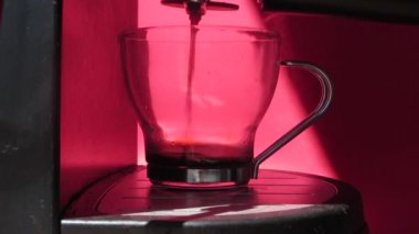 Kahve makinesi espresso kahve yapma