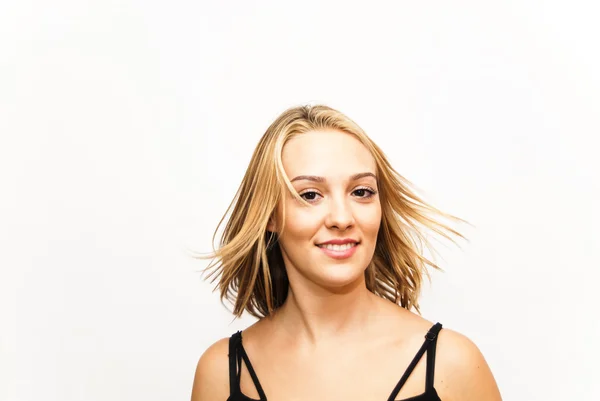 Beautiful  Woman Shaking Her Hair — Stock Photo, Image