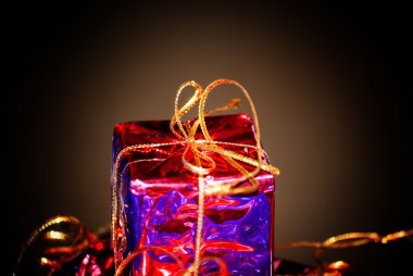 Noel veya doğum günü gibi bir parti için hediye paketleri