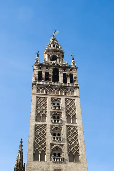 Giralda in Seville, Spain, cathedral tower — Stock Photo, Image