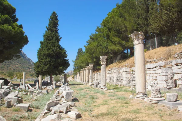 Ефес - давньогрецького міста в Малій Азії — стокове фото