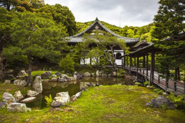 Şinto Budist ayrıntı Tapınağı ve Bahçe Kyoto, Japonya