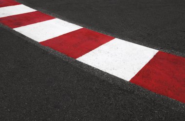 Yarış asfalt ve kaldırıma Grand Prix devre doku