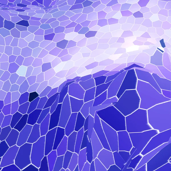 Абстрактная мозаика, фоновая иллюстрация мозаики . — стоковое фото