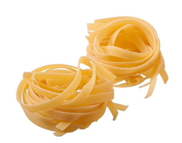 Pasta isoliert auf weißem Hintergrund. — Stockfoto