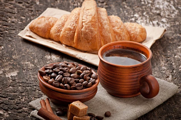 Snídaně káva — Stock fotografie