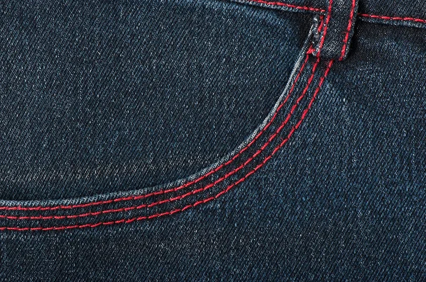 Contexto da textura denim — Fotografia de Stock