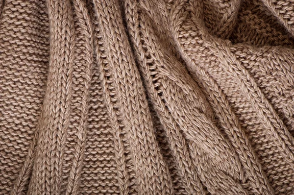 Struttura astratta di sfondo di un tessuto lavorato a maglia — Foto Stock