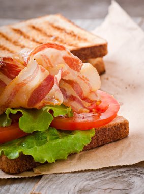 Sıcak büyük sandviç