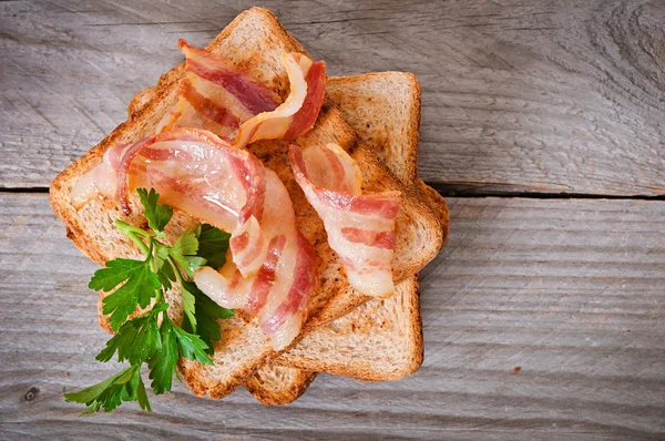 Grande panino caldo — Foto Stock