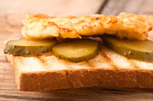 Großes Sandwich — Stockfoto