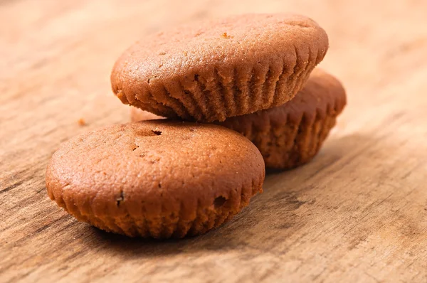 Magdalenas de chocolate — Foto de Stock