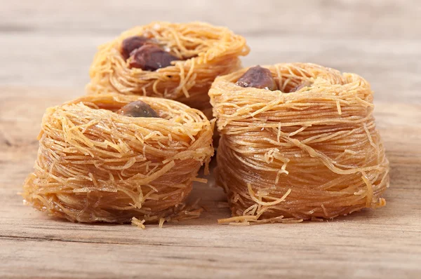 Eastern dessert baklawa — Stock Photo, Image