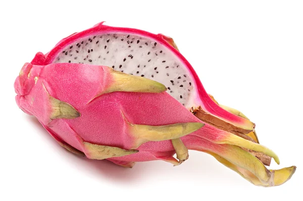 Dragon Fruit на белом фоне — стоковое фото