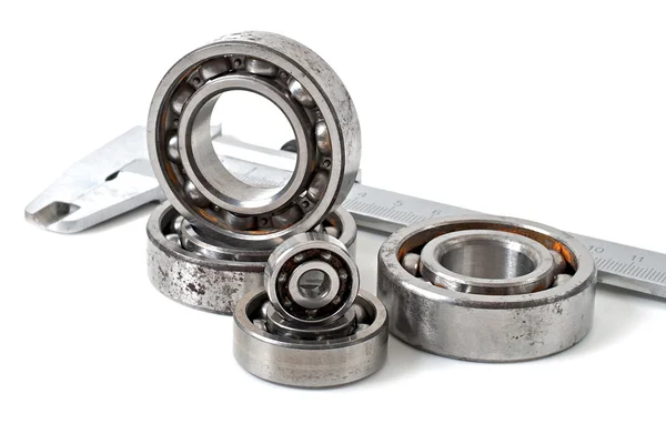 Bearings on a white background — Stock Photo, Image