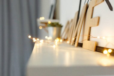 İskandinav tarzı Noel dekorasyonları