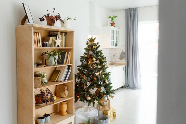 Decoraciones Navidad Estilo Escandinavo — Foto de Stock