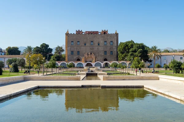 Zisa kasteel. Palermo, Sicilië, Italië — Stockfoto